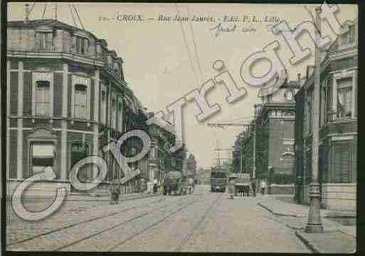 Ville de CROIX Carte postale ancienne