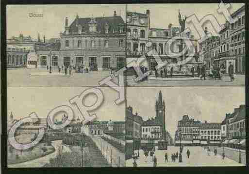 Ville de DOUAI Carte postale ancienne