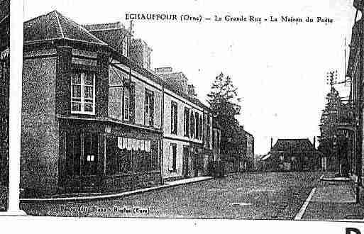 Ville de ECHAUFFOUR Carte postale ancienne