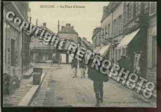 Ville de ECOUCHE Carte postale ancienne