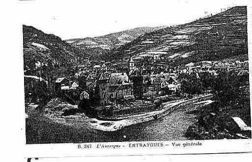 Ville de EGLISENEUVED\'ENTRAIGUES Carte postale ancienne