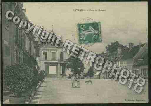 Ville de ENTRAINSSURNOHAIN Carte postale ancienne