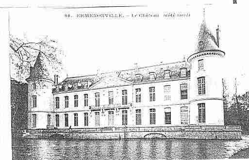 Ville de ERMENONVILLE Carte postale ancienne