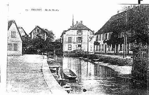 Ville de ERSTEIN Carte postale ancienne