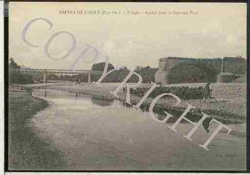 Ville de ESPIRADEL\'AGLY Carte postale ancienne