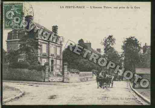 Ville de FERTEMACE(LA) Carte postale ancienne