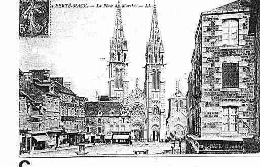 Ville de FERTEMACE(LA) Carte postale ancienne