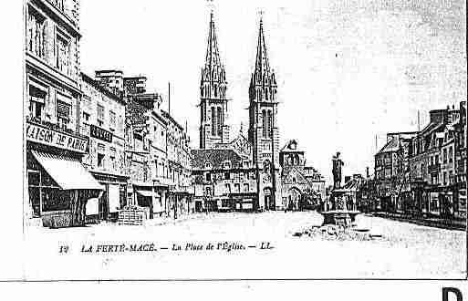 Ville de FERTEMACE(LA) Carte postale ancienne