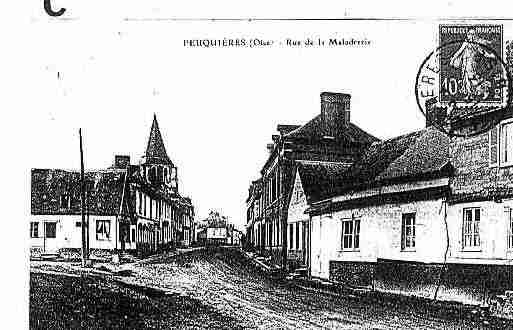 Ville de FEUQUIERES Carte postale ancienne