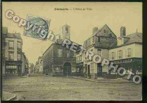 Ville de FORMERIE Carte postale ancienne