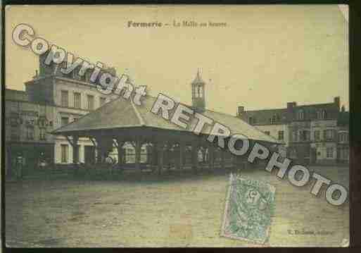 Ville de FORMERIE Carte postale ancienne