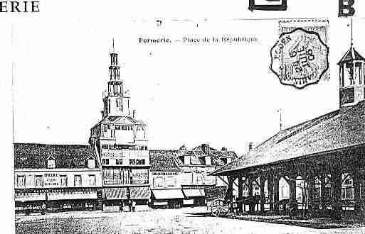 Ville de FORMERIE Carte postale ancienne