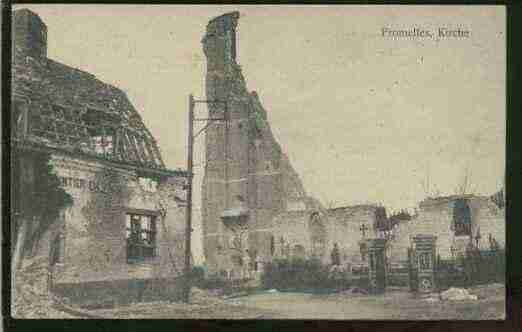 Ville de FROMELLES Carte postale ancienne