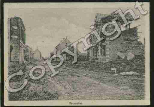 Ville de FROMELLES Carte postale ancienne