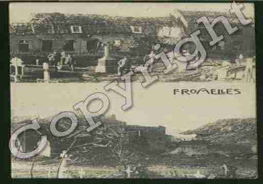 Ville de FROMELLES Carte postale ancienne