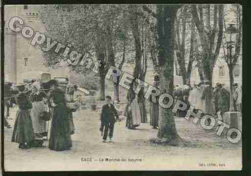 Ville de GACE Carte postale ancienne