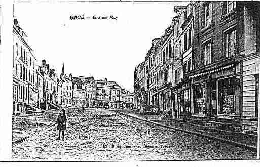 Ville de GACE Carte postale ancienne