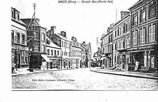 Ville de GACE Carte postale ancienne