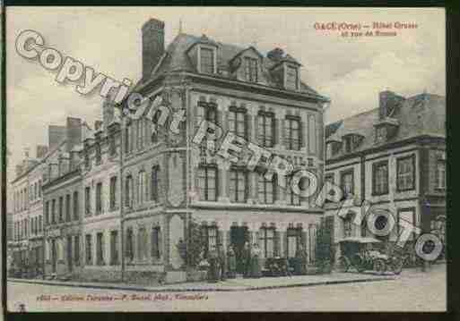 Ville de GACE Carte postale ancienne