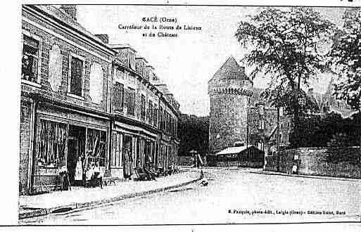 Ville de GACE Carte postale ancienne