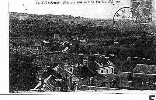 Ville de GACE Carte postale ancienne