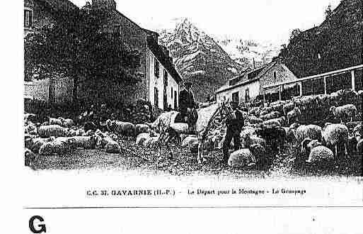 Ville de GAVARNIE Carte postale ancienne