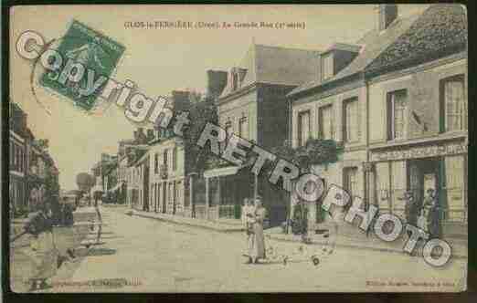 Ville de GLOSLAFERRIERE Carte postale ancienne