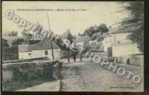 Ville de GOURNAYSURARONDE Carte postale ancienne