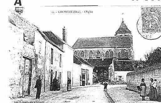 Ville de GOUVIEUX Carte postale ancienne