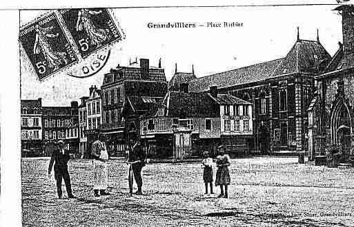 Ville de GRANDVILLIERS Carte postale ancienne