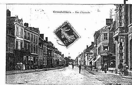 Ville de GRANDVILLIERS Carte postale ancienne