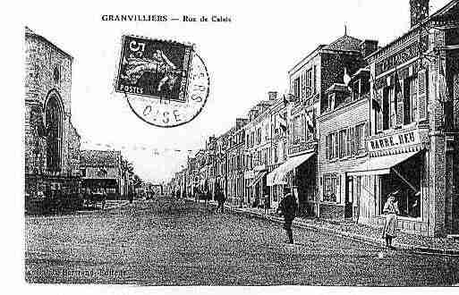 Ville de GRANDVILLIERS Carte postale ancienne