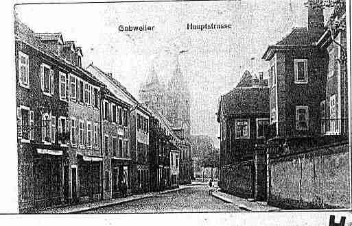 Ville de GUEBWILLER Carte postale ancienne