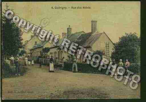 Ville de GUERIGNY Carte postale ancienne