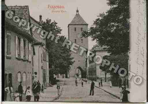 Ville de HAGUENAU Carte postale ancienne