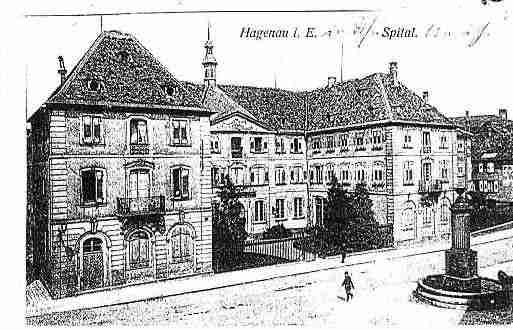 Ville de HAGUENAU Carte postale ancienne