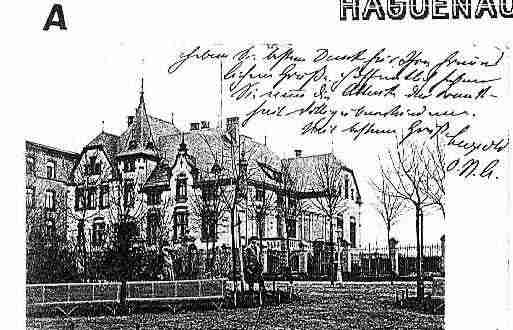 Ville de HAGUENAU Carte postale ancienne