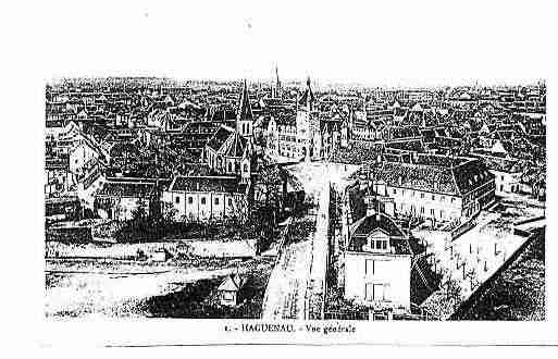 Ville de HAGUENAU Carte postale ancienne