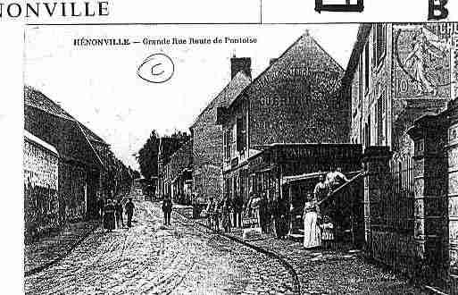 Ville de HENONVILLE Carte postale ancienne