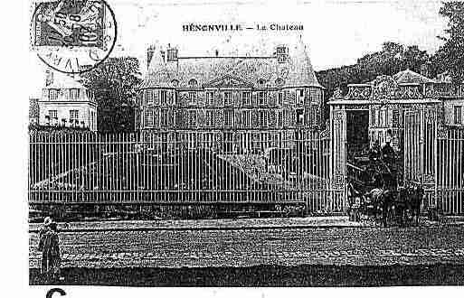 Ville de HENONVILLE Carte postale ancienne