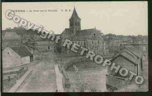 Ville de HERMES Carte postale ancienne