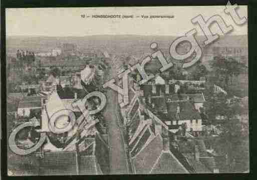 Ville de HONDSCHOOTE Carte postale ancienne