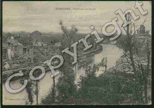 Ville de HOUPLINES Carte postale ancienne