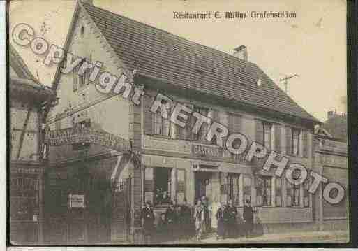 Ville de ILLKIRCHGRAFFENSTADEN Carte postale ancienne