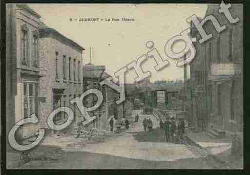 Ville de JEUMONT Carte postale ancienne