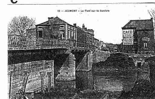 Ville de JEUMONT Carte postale ancienne