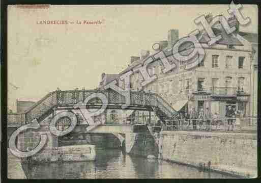 Ville de LANDRECIES Carte postale ancienne