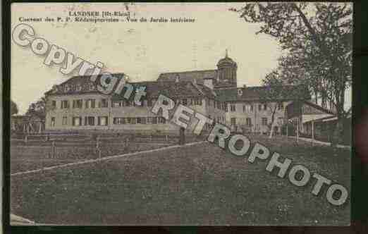 Ville de LANDSER Carte postale ancienne