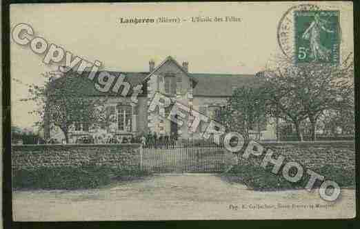 Ville de LANGERON Carte postale ancienne