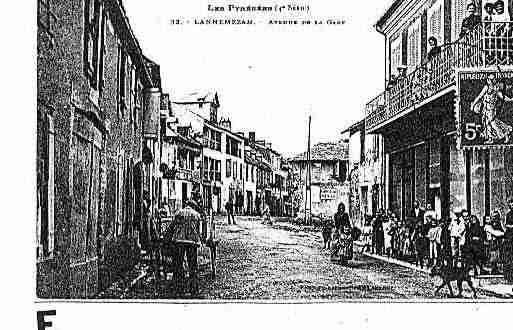 Ville de LANNEMEZAN Carte postale ancienne